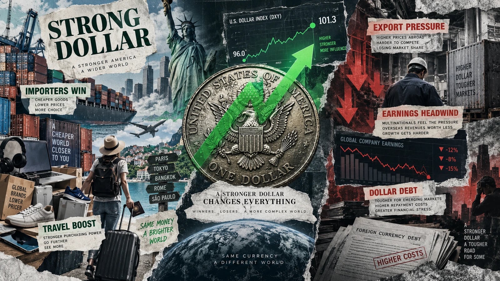 Strong Dollar Explained: Who Wins and Who Loses When the US Dollar Rises?